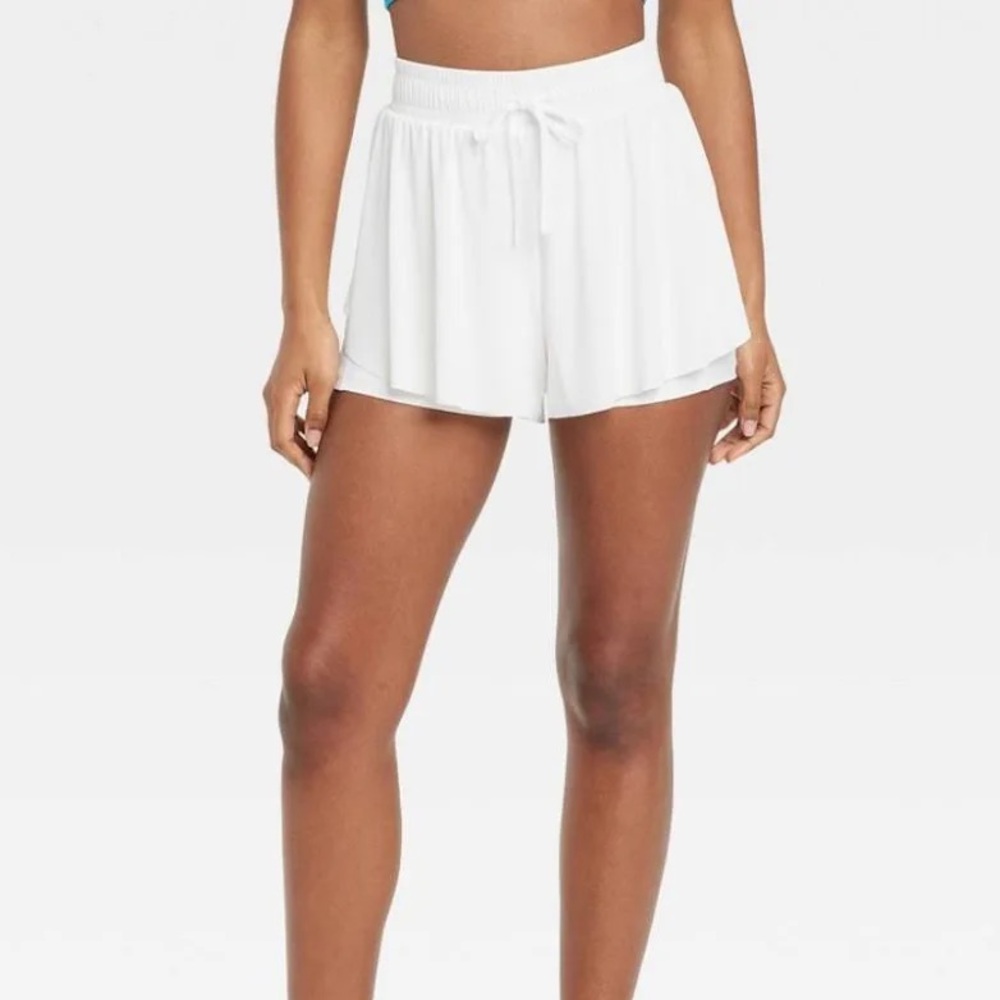 White Athletic Shorts